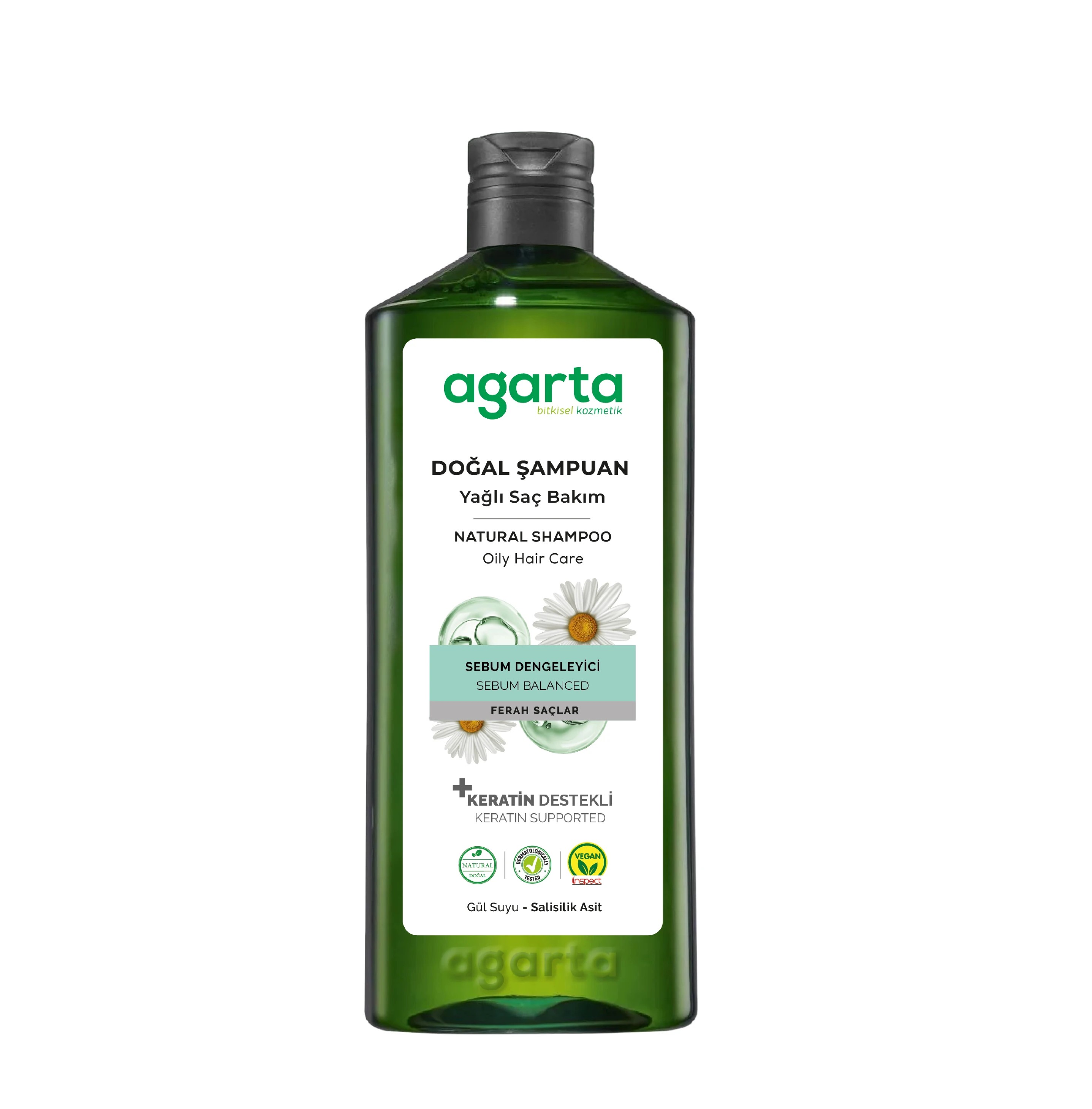 Doğal Şampuan Yağlı Saçlar İçin-400ml