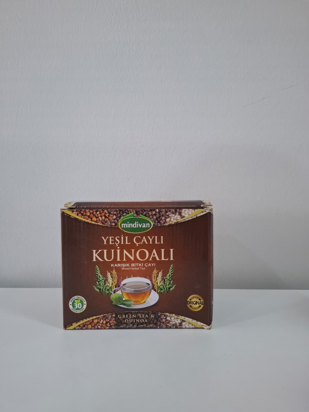 Yeşil Çaylı Kuinoalı Çay-30 Adet