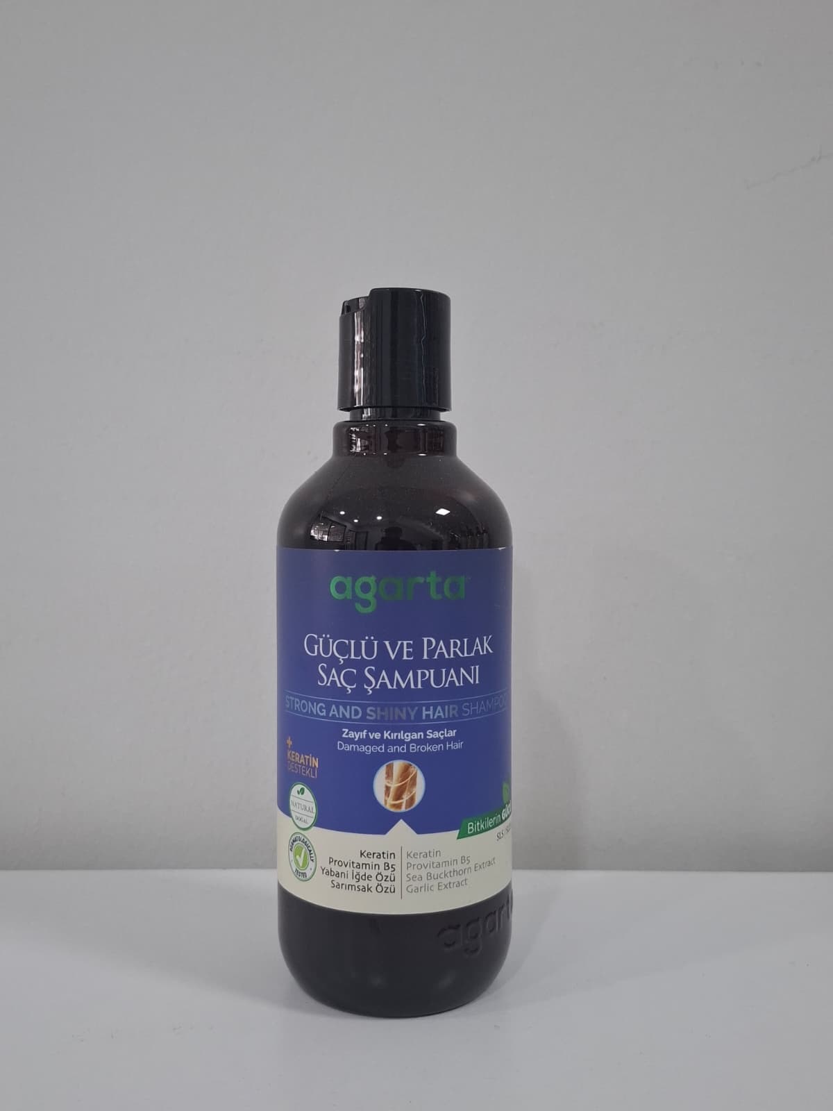 Güçlü ve Parlaklık Saç Şampuanı-400ml