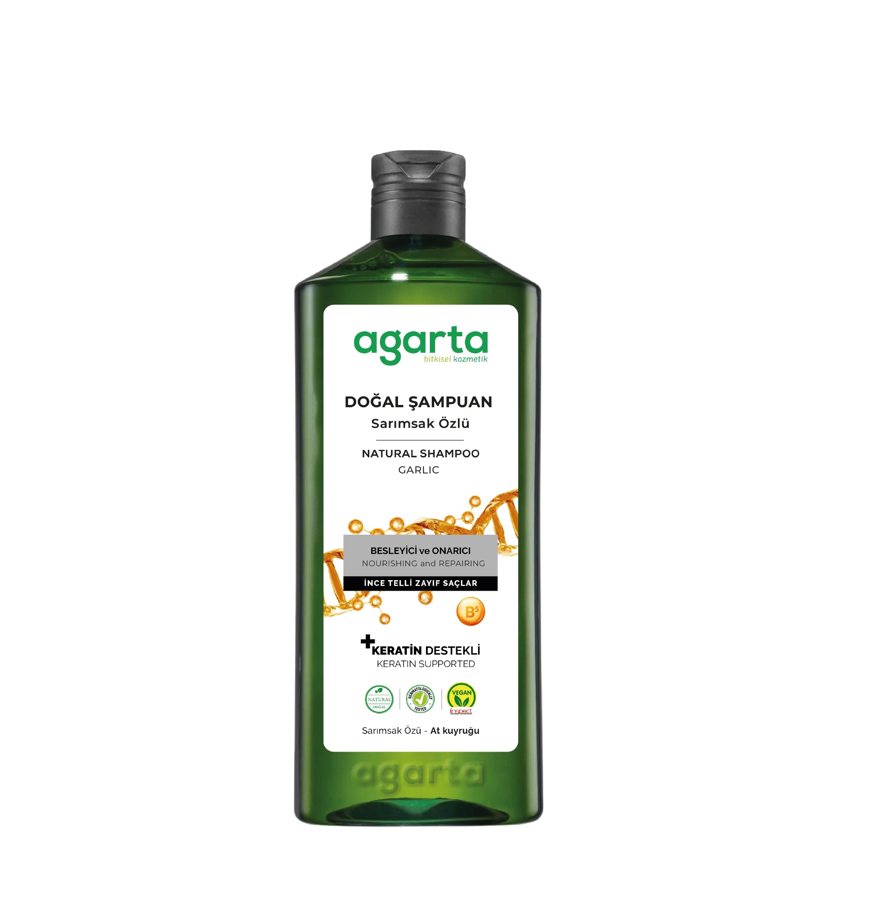 Doğal Şampuan Sarımsaklı-400ml