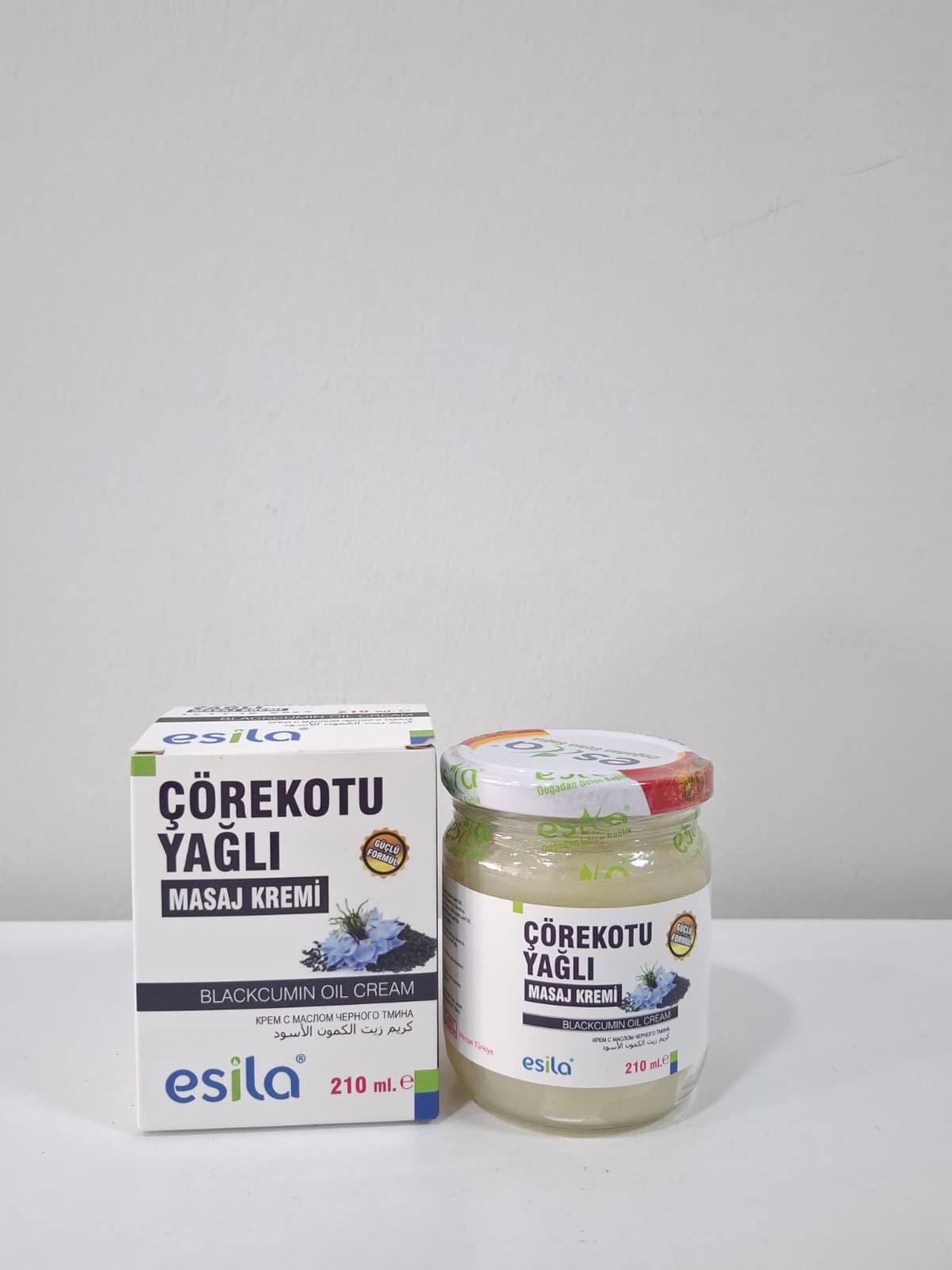 Çörek Otlu Yağlı Masaj Kremi-210ml