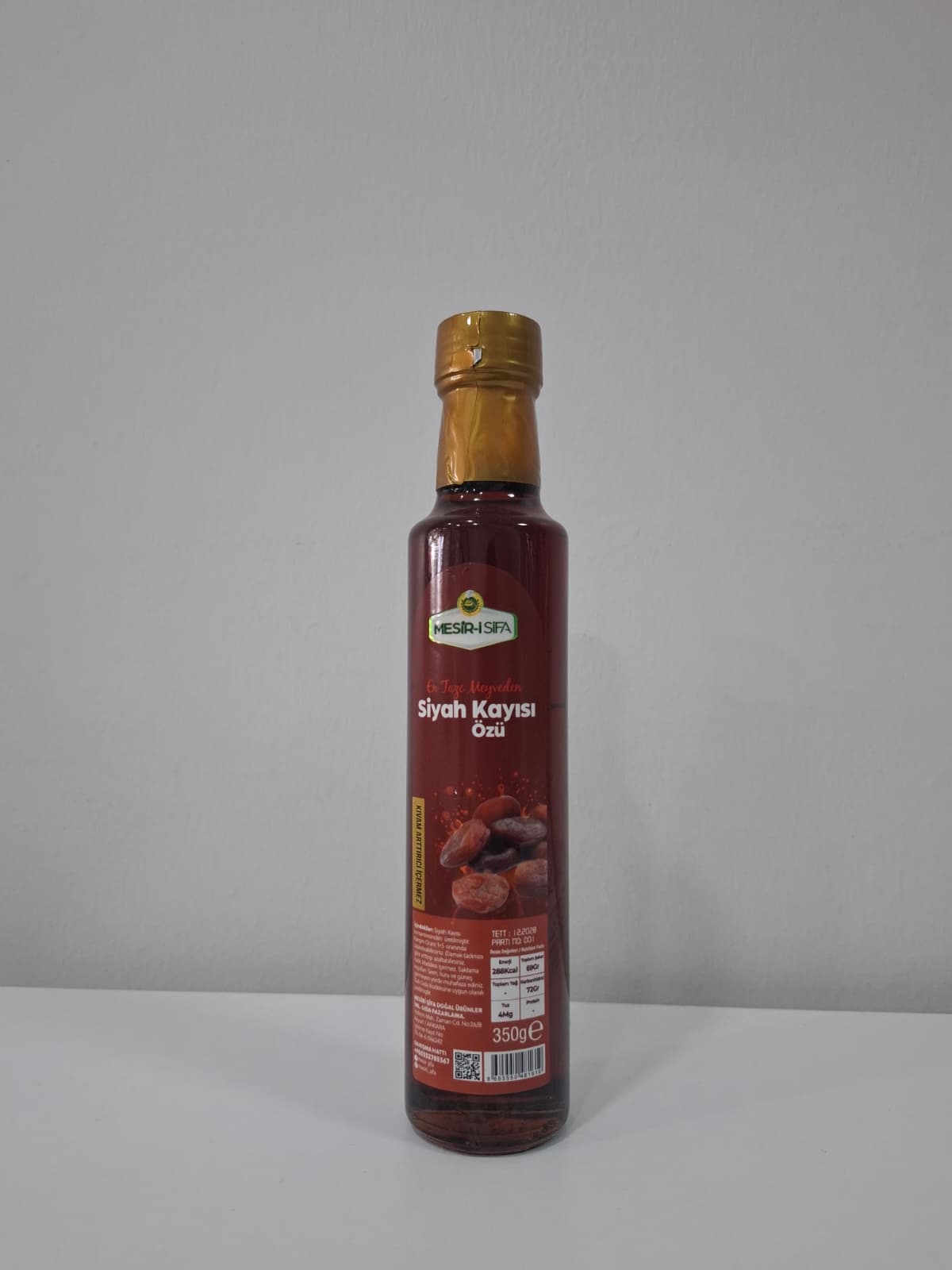 Siyah Kayısı Özü-350gr
