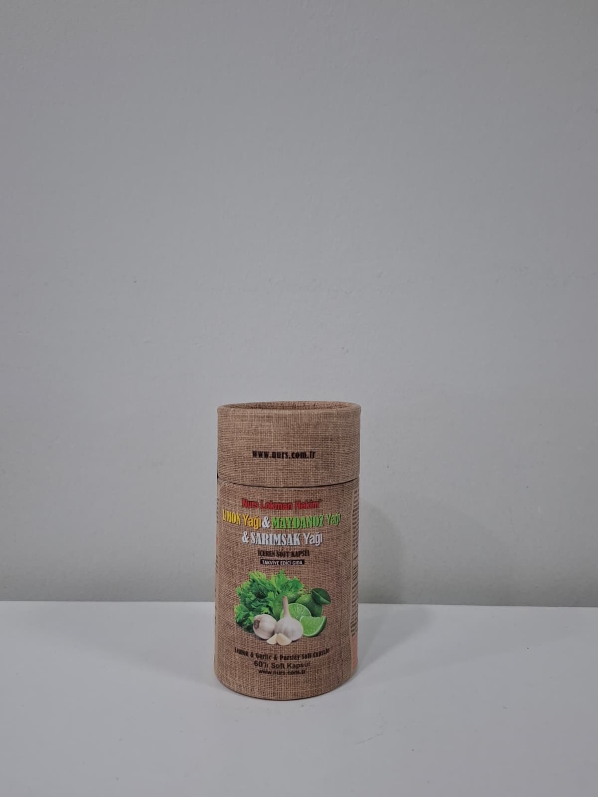 Limon Yağı-Sarımsak Yağı-Limon Yağı-60 Kapsül