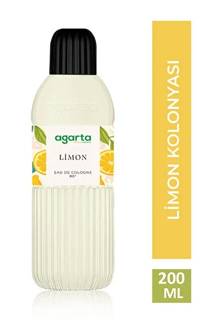 Kolonya Limon-200ml Plastik Şişe