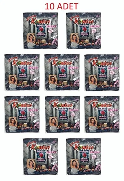Kontes Hamam Otu Tozu-10Adet