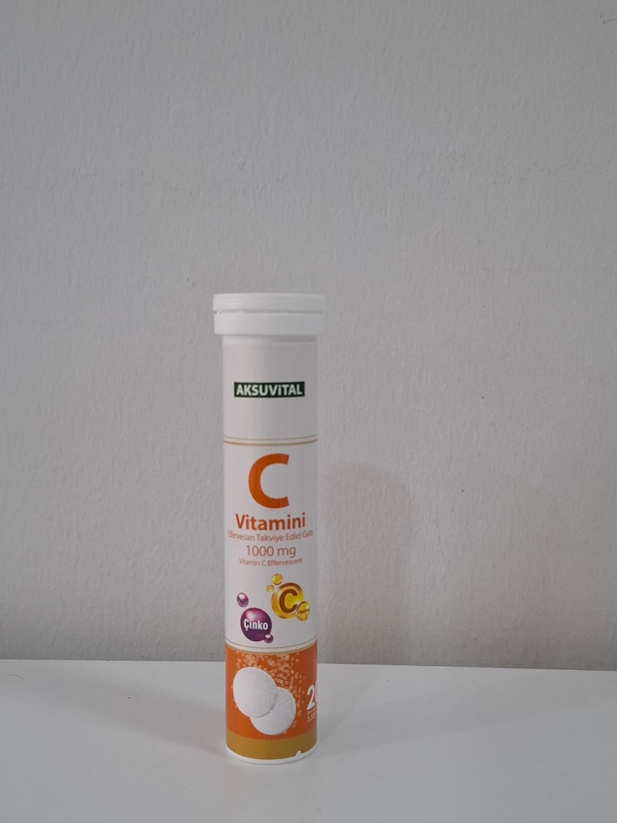 C Vitamini Efervesan Takviye Edici Gıda - 20 Adet