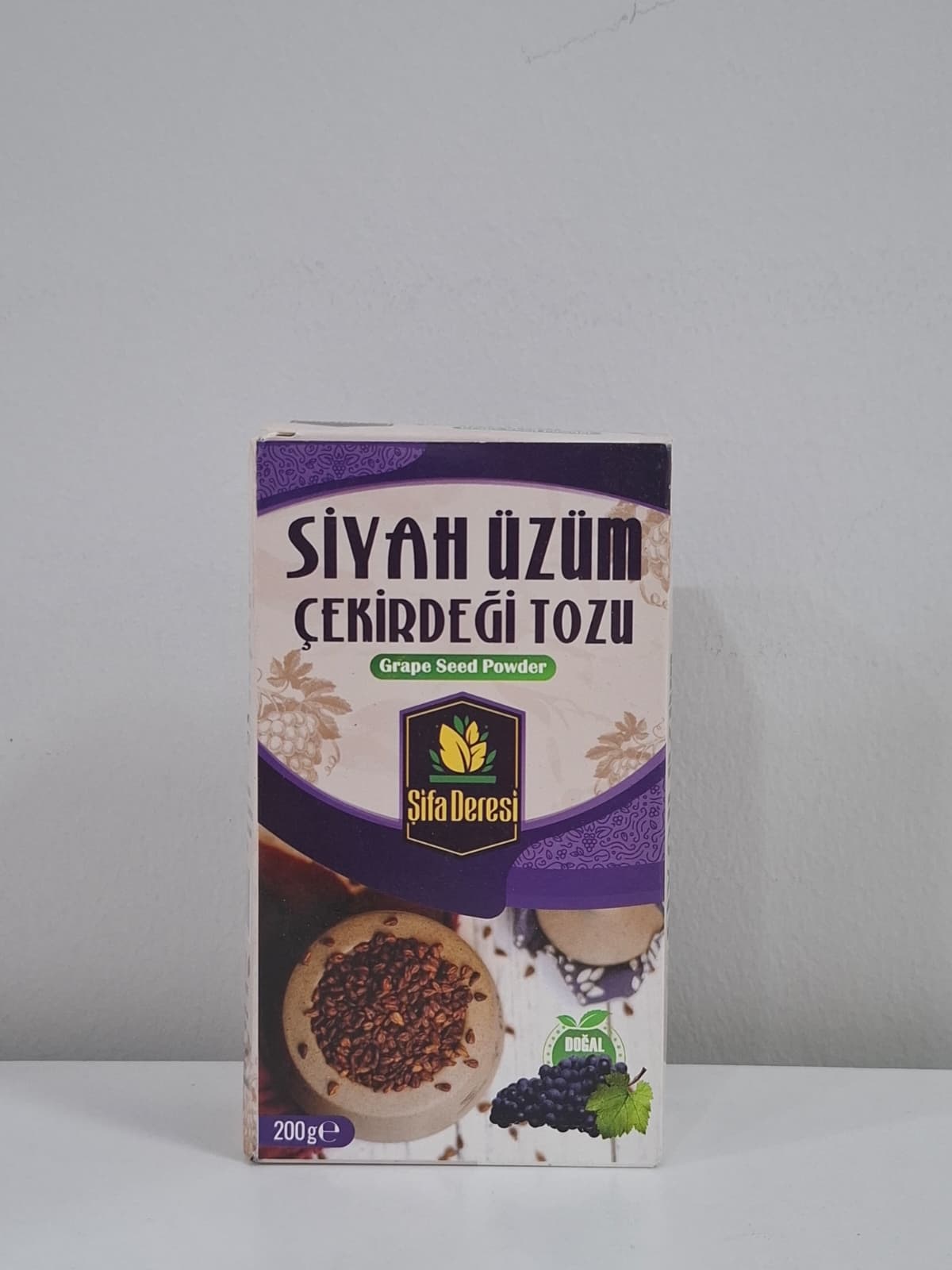 Siyah Üzüm Çekirdeği Tozu-200gr