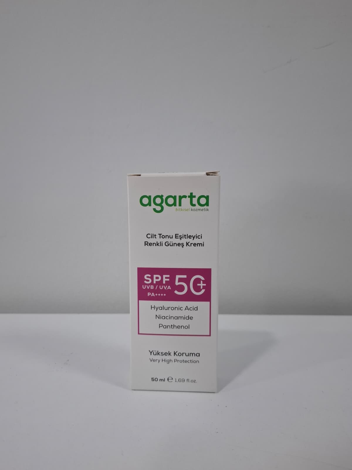 Cilt Tonu Eşitleyici Renkli Güneş Kremi-50ml